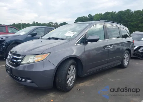 2015 Honda Odyssey Ex-L из США, поврежденный, VIN 5FNRL5H6XFB057109